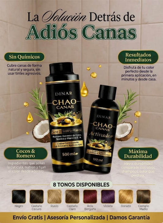 SHAMPOO CHAO CANAS ARGAN